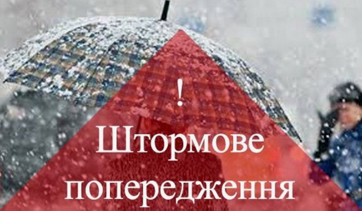 ШТОРМОВЕ ПОПЕРЕДЖЕННЯ