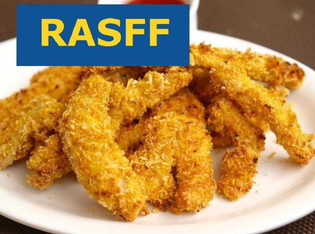 Повідомлення RASFF: у заморожених сирих курячих смужках, що експортувались з Польщі, виявили сальмонелу