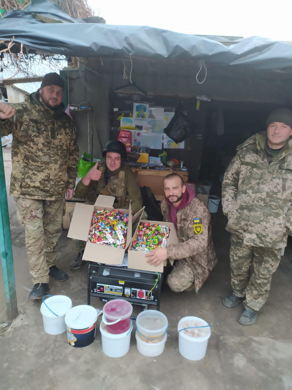 У часі Різдва отримали добру звісточку з фронту