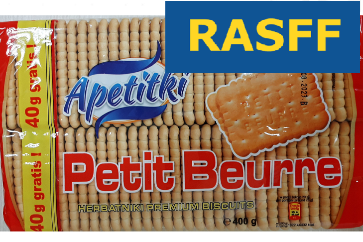 Повідомлення RASFF щодо виявлення високого вмісту акриламіду в печиві, виготовленому в Румунії