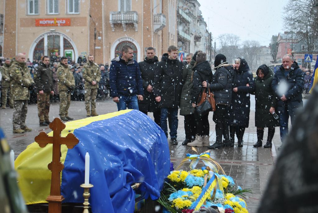 Рогатинщина прощається з Героєм