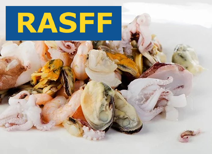Повідомлення RASFF стосовно виявлення перевищення допустимого рівня кадмію у замороженому міксі морепродуктів, що експортувався з Литовської Республіки