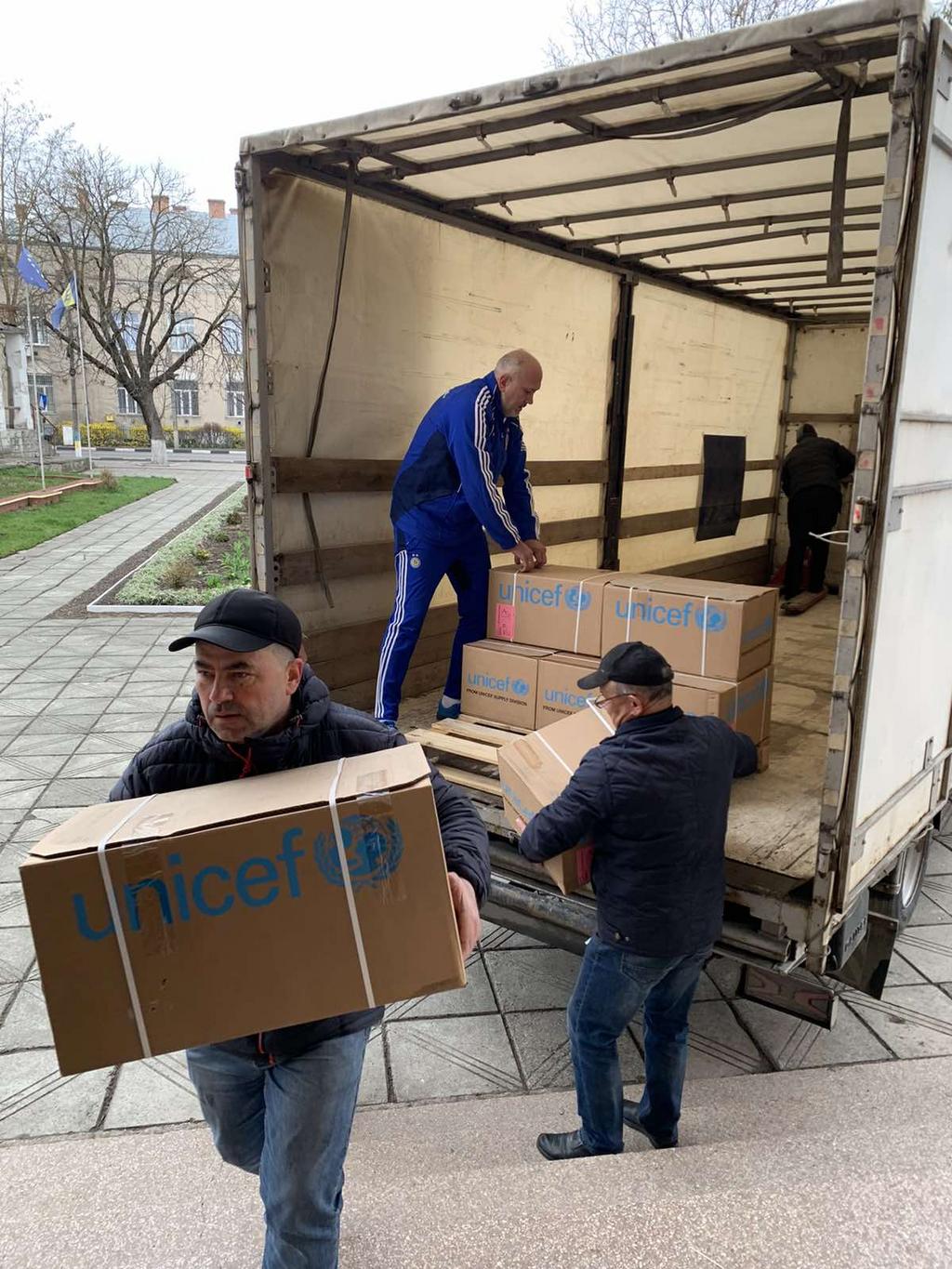 Рогатинщина  отримала 50 спеціальних наборів від Дитячого фонду ООН (ЮНІСЕФ)