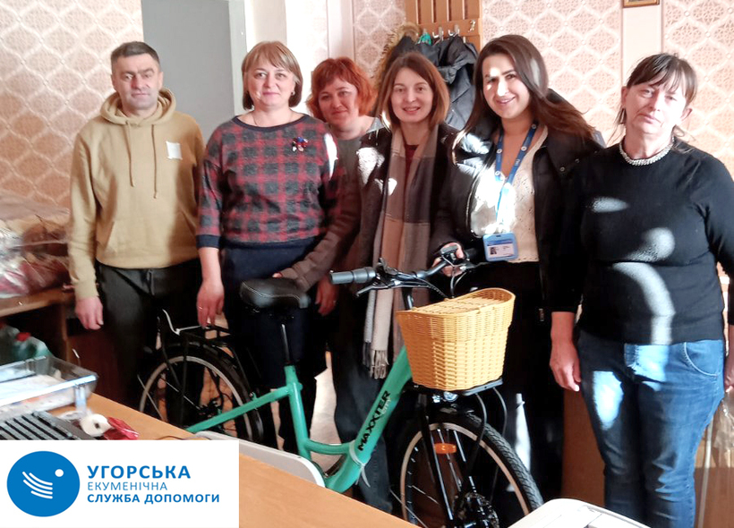 Двоколісний друг - для соціальних працівників