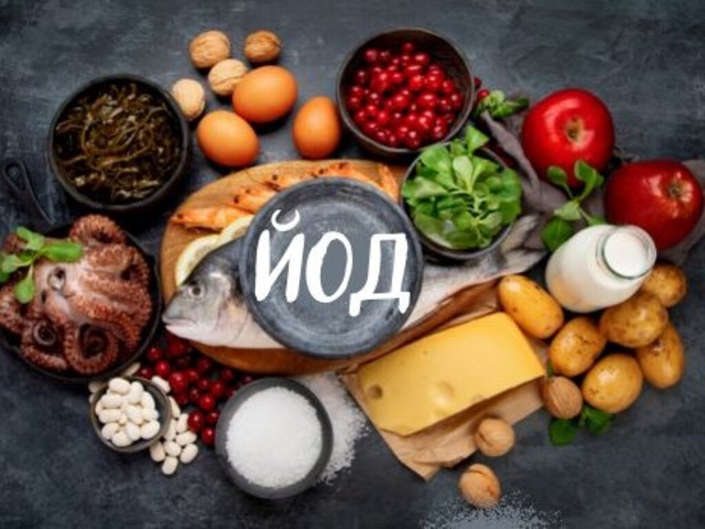  Для чого потрібен організму йод і в яких харчових продуктах він є