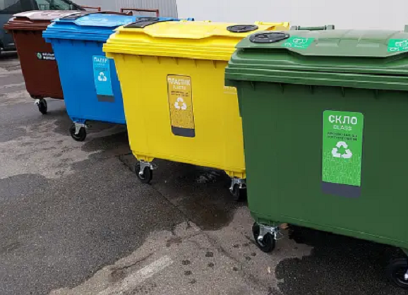 Вимоги до розміщення контейнерів для збору твердих побутових відходів