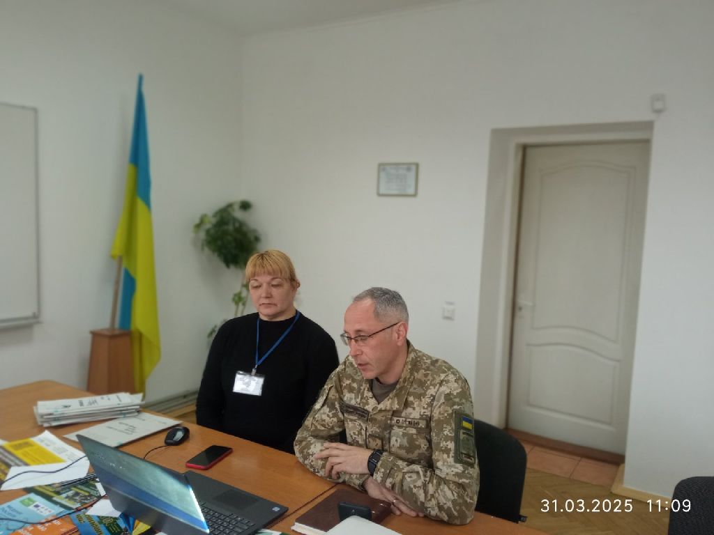 Онлайн-семінар «Орієнтація на службу в Збройних силах України»